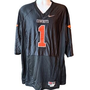 Nike Oklahoma State Cowboys Football Jersey‎ Number 1 Team Apparel Athletic XL